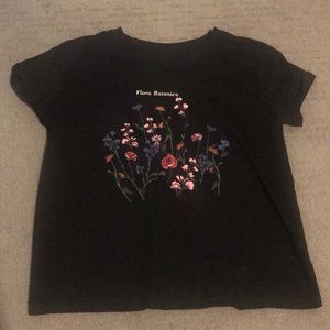 Shein flower tee